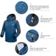 thumbnail image 2 of Chaqueta Irfora Chaqueta impermeable Lixada Impermeable a prueba de viento Ropa deportiva Senderismo al aire libre Viajar Ciclismo Deportes Abrigo con capucha desmontable para hombres Irfora Chaqueta, 2 of 7