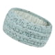 thumbnail image 5 of Diadema tejida ancha Minnieouse para mujer gris claro, 5 of 6