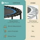 thumbnail image 5 of Trampolín LifePro JumpTrack Rebounder de 40 pulgadas y 160 kg con contador de saltos, 5 of 8