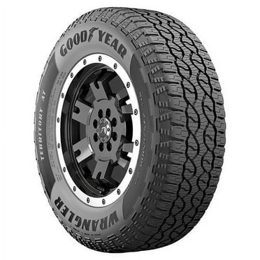 Goodyear Wrangler Territory AT 275/65R18 116T BSW (2 Tires) Fits: 2015-23 Ford F-150 Lariat, 2019-23 Chevrolet Silverado 1500 LT Trail Boss