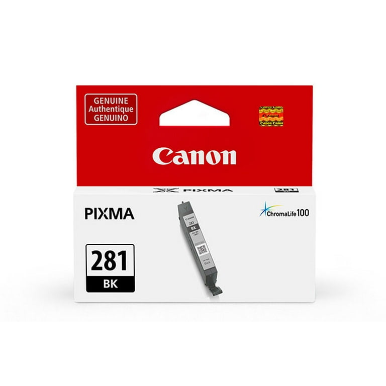 2091C001 (CLI-281) ChromaLife100+ Ink, 750 Page-Yield, Black 2091C001 (CLI-281) ChromaLife100+ Ink, 750 Page-Yield, Black