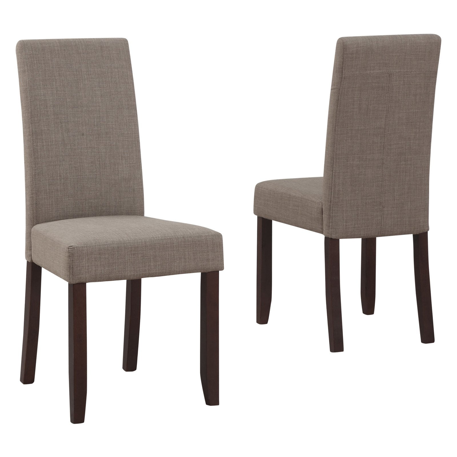 Simpli Home Acadian Parson Dining Chair (Set of 2)