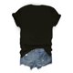 thumbnail image 2 of Valentine's Day Duck Graphic Print T-Shirt, Women's Casual Crew Neck Short Sleeve Top, Knit Fabric, Camisetas para mujer, lindas camisetas con estampado gráfico, de manga corta, estilo casual, para ve, 2 of 5