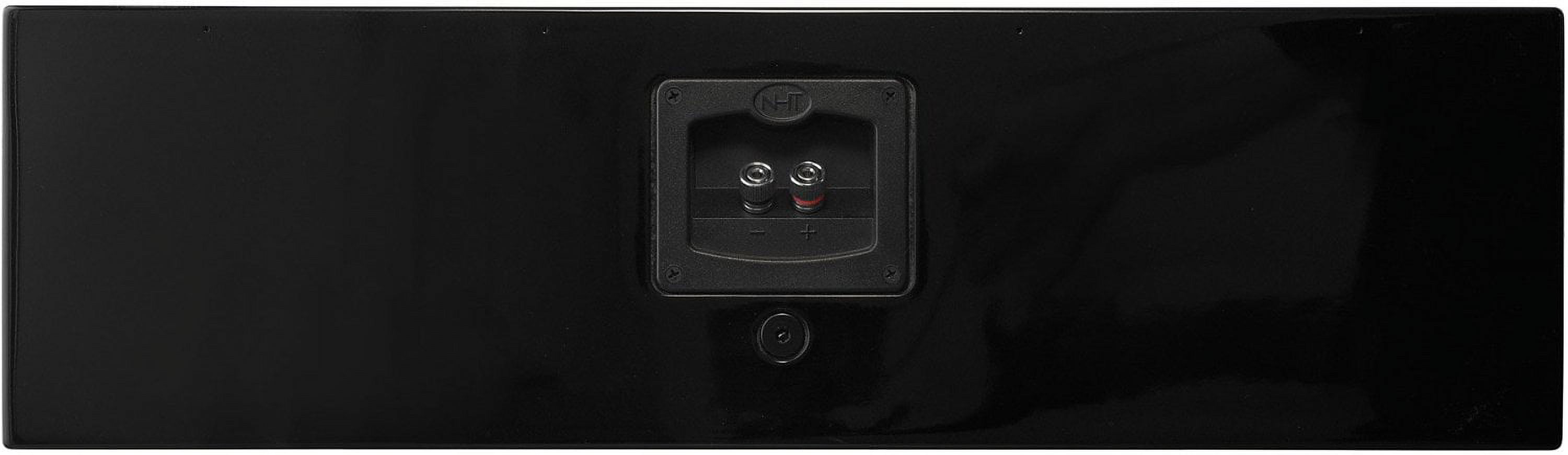 NHT Media Series Slim Center Channel Speaker - High Gloss Black - image 5 of 5