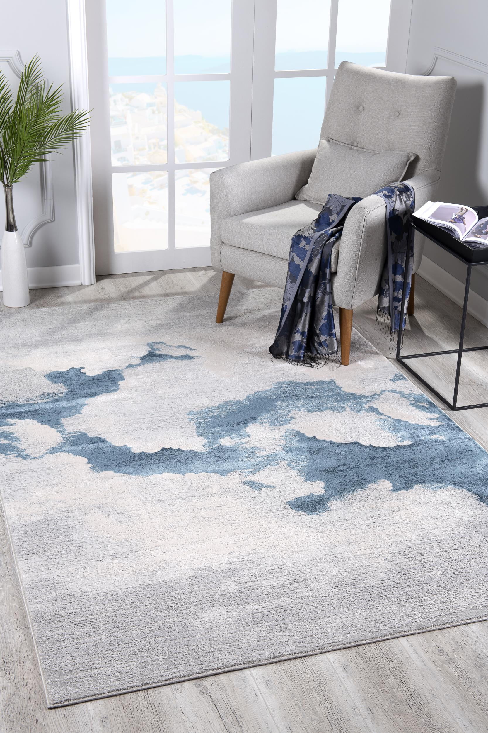 Rug Branch Mirage Collection Tapis abstrait moderne