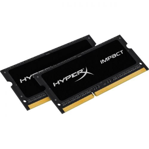 Kingston HyperX Impact SODIMM - 8GB Kit* (2x4GB) - DDR3L 1600MHz