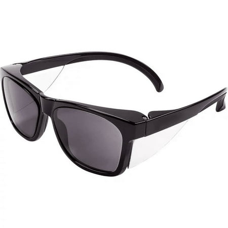

Rongsi Maverick Safety Eyewear 1 / Each Smoke Gray Body Smoke Lens Black Frame