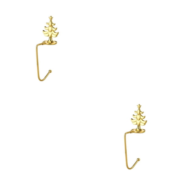 Toystoory Colgador de calcetines de Navidad, ambientes temáticos, gancho de chimenea de Navidad, estante de escalera personalizado reutilizable, Clip de Type5 NO5 Toystoory CBP442871