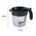 thumbnail image 7 of Piwvid Fat Separator with Bottom Release, 4 Cup Gravy Separator for Cooking with Oil Strainer, Kitchen Gadgets Grease Separator Packaged with a 3-in-1 Multifunctional Peeler, 7 of 7
