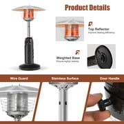 Patiojoy 13,000BTU Portable Patio Tabletop Heater Outdoor Propane Gas Heater W/ Weighted Base