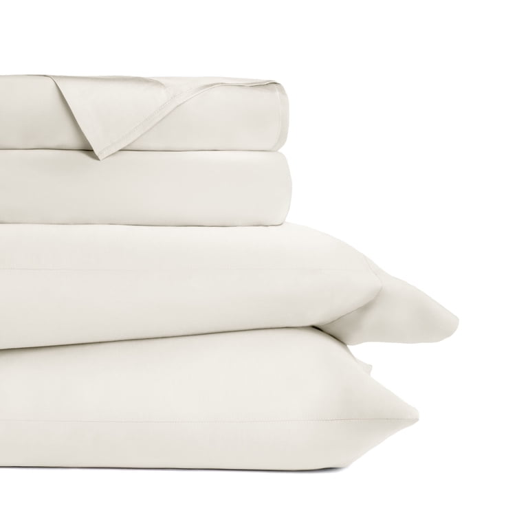 Noble Linens 4-Piece Rayon Bamboo Sheet Set, Queen photo 2