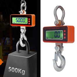 Suitcase Weight Scale 500kg Digital LED Hanging Scale Balance Heavy Duty Hook Rechargeable Industrial Hook Scales Outdoor Work Tool Easy To Install Crane Scale Suitcase Weight Scale 500kg Digital LED Hanging Scale Balance Heavy Duty Hook Rechargeable Industrial Hook Scales Outdoor Work Tool Easy To Install Crane Scale