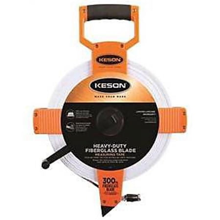 UPC: 0052837000241 | Keson 300 Ft Fiberglass Measuring Tape