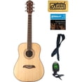 thumbnail image 1 of Oscar Schmidt Dreadnought 3/4 Size Acoustic Guitar, Spruce Top, Bundle, OG1 PACK, 1 of 10