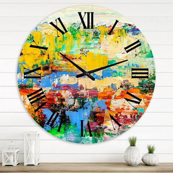 Designart 1 in Quartz Modern/Contemporary Wall Clock