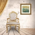 thumbnail image 3 of Ludwig, Alicia 15x15 Gold Ornate Wood Framed with Double Matting Museum Art Print Titled - Green Waters Edge I, 3 of 4