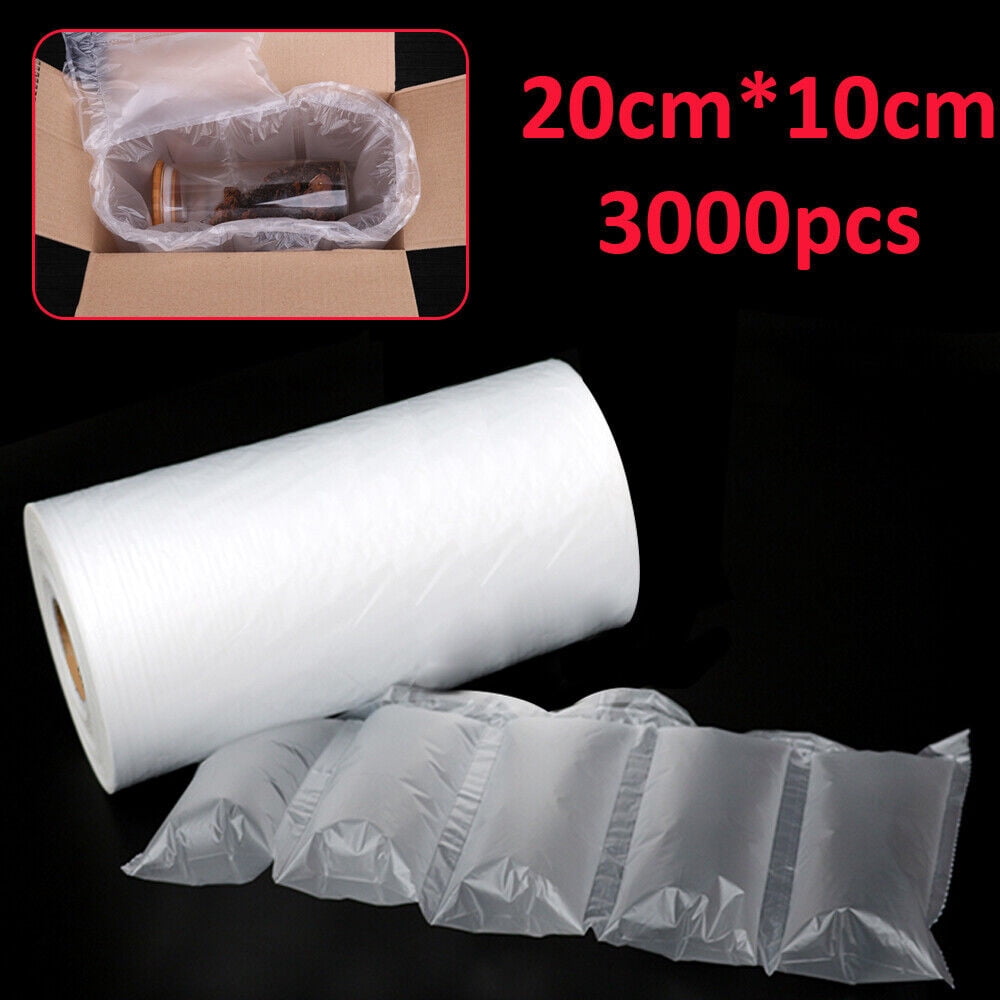 3000Pcs Air Pillow for  Machine Bag Film 20*10cm Cushion Bubble