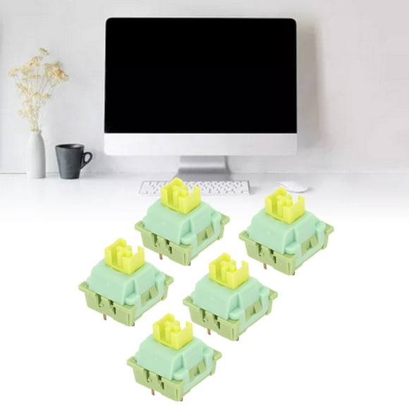 Keyboard Switches,45pcs Mechanical Keyboard Switches, Silent Backlit Fruits Series Gaming Keyboards Replacement,DIY Keyboard Switches For Customizing Keyboards