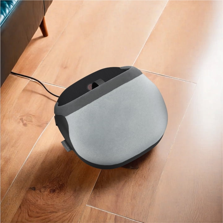 Homedics Soothing Foot Warmer and Massager, with Heat, Grey