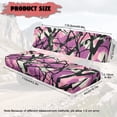 thumbnail image 7 of HUIACONG Purple Camo Hunt UTV Seat Covers Waterproof Easy to Install UTV Seat Covers Protector Non-Slip Soft Fit for Kawasaki Mule 4010, 7 of 7