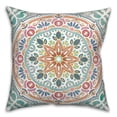 thumbnail image 2 of Creative Products Colorful Blue Orange Medallion 20x20 Indoor / Outdoor Pillow, 2 of 2