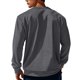 thumbnail image 4 of Blusas y camisas de manga larga con cuello redondo para hombre, blusas casuales de moda de color liso, blusas transpirables, blusas de manga larga con cuello redondo, blusas de poliéster para hombre, 4 of 9