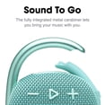 thumbnail image 3 of Altavoz JBL Clip 4 White + Case Logic trenzado USB tipo C de 6 pies, 3 of 6