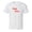 White, variant on Dope Soul Statement Shirt - Gray/Red - Unisex