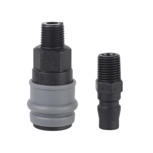 BTOER Labor saving Connection Suitable for 8mm Tubes Lightweight and Compact Design Pneumatic Fittings Self Locking Connector