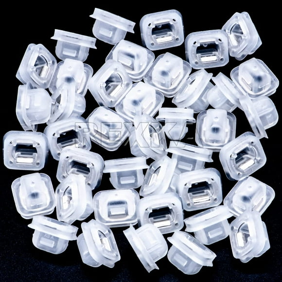 Rexka 40pcs Interior Trim Moulding Door Retainer Trim Finisher Clips E46 E90 E91 X5 Compatible with BMW E46 E90 E91 E92 320i 323i 325i 328i 330i M3 X5 E53 07149158194