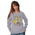 thumbnail image 3 of Woodsy Owl Don't Litter Retro Cartoon Sweatshirt for Men or Women Brisco Brands L, 3 of 6