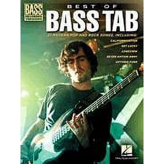 Hal Leonard Best of Bass Tab-Bass Recorded Versions Mixed