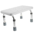 thumbnail image 4 of FUTUREORYY 1Pcs Height Adjustable Stool Metal Stools White Non-slip Wear-resistant for Adults Bathroom Use, 4 of 7