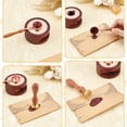 thumbnail image 3 of Brass Wax Seal Stamps with Wood Handle for DIY Scrapbooking Letter S 25mm Diy, 3 of 6