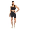 thumbnail image 3 of Reebok Women's Flex High Rise Compression Shorts with Pockets, Sizes XS-XXXL, 3 of 6