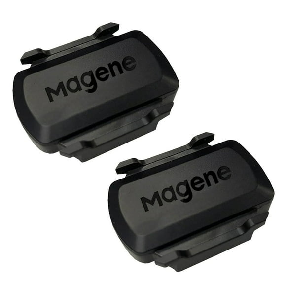 2 Pack MAGENE Speed Cadence Sensor ANT+ Bluetooth RPM Sensor for Bike Computer