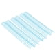 thumbnail image 2 of 10 Uds. De encuadernación de hojas sueltas, 30 agujeros, 22mm de diámetro interior, anillos de encuadernación de plástico resistentes al desgaste, azul transparente, 2 of 5
