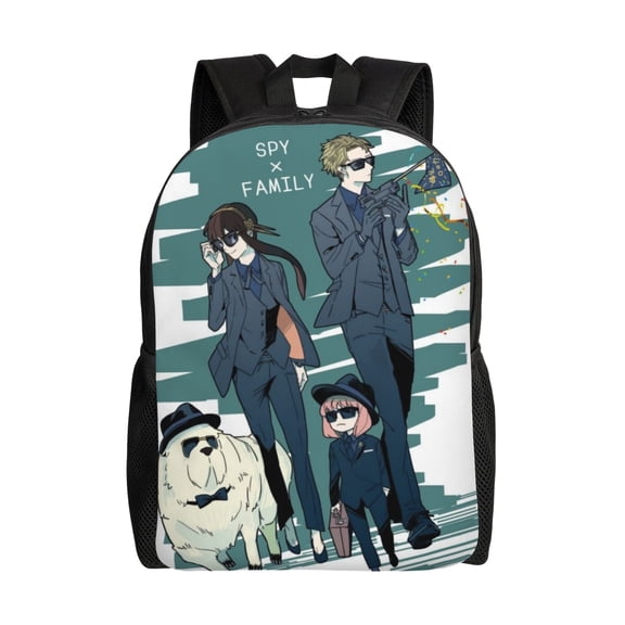 Spy X Family Backpack Casual Daypack Travel Laptop Backpack Large Capacity Bag Gifts