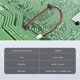 thumbnail image 2 of ATX Motherboard 4Pin to 2-Port Serial ATA SATA Hard Drive Adapter Power Cable for Lenovo IPC & Tax C, 2 of 5