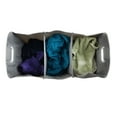 thumbnail image 3 of Homz Accordion Laundry Sorter, 3 Load Capacity, Grey, 3 of 8