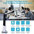 thumbnail image 2 of Document Camera for Teachers, Portable USB Document Camera Scanner with Stand 8MP HD A4 Cam Photo S, 2 of 5