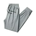 thumbnail image 2 of SRZYMJ Mens Sweatpants Athletic Track Pants Joggers Running Workout Casual Stretch Pants with Technology and Comfortable, 2 of 3