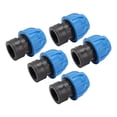 thumbnail image 4 of Kit de Acoplamiento de Conector Rápido de tubería de Agua, Hilo Femenino Recto, Accesorios de Plomería, 5 UDS., 4 of 7