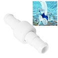 thumbnail image 1 of Pool Cleaner Hose Swivel Nut Kit, Pool Cleaner Hose Ball Bearing Swivel Leakproof Perfectly Fit 2 Nuts and 1 Swivel Easy Installation Plastic  for Pool Cleaning, 1 of 7