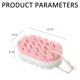 thumbnail image 2 of Esponja de baño de 3 piezas para mujeres, hombres, adultos y niños. Esponja de ducha para depurador corporal de esponja vegetal para baño de lavado corporal, 2 of 7
