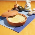 thumbnail image 2 of Fox Run Terracotta Tortilla Warmer with Glazed Interior, 8" x 8" Oven Safe and Microwaveable Tortilla Holder, 2 of 5