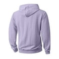 thumbnail image 4 of Mens Oversized Hoodies Sweatshirt Quarter Zip Pullover Casual Long Sleeve Hooded Sweatshirts M-3XL, 4 of 4