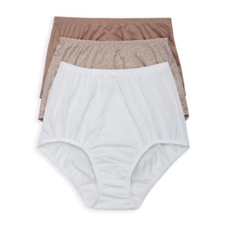 

Olga Womens Without A Stitch Microfiber Brief 3-Pack Style-23173J
