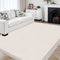 thumbnail image 4 of 5.3'x7.5' carpet non slip grip soft carpet area rug living room area rug non slip floral area rug, 4 of 10
