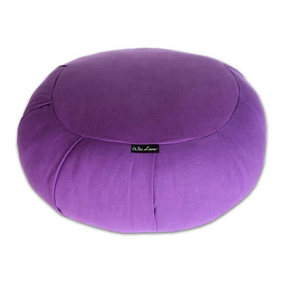 Cojín de Meditación Wai Lana Zafu Redondo 38x15 cm Morado